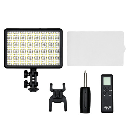 Видео свет с диммером Godox LED-308C